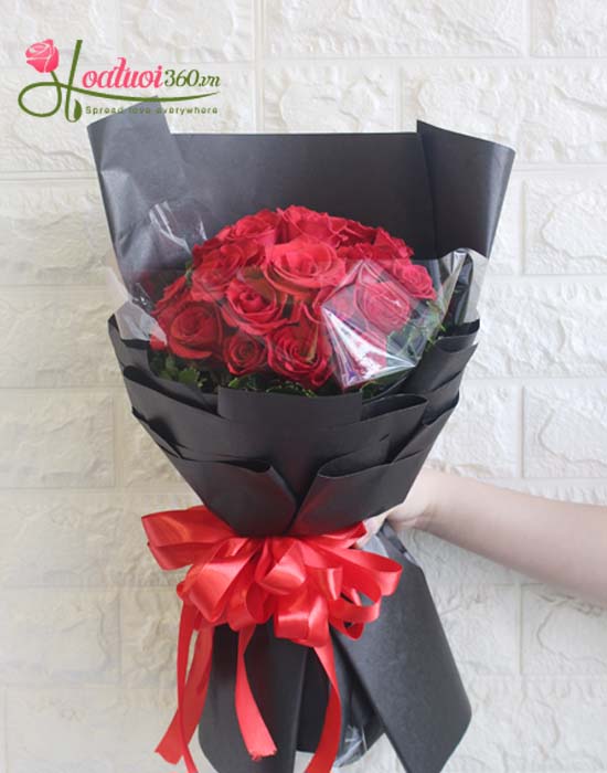 Red roses bouquet - Mystery